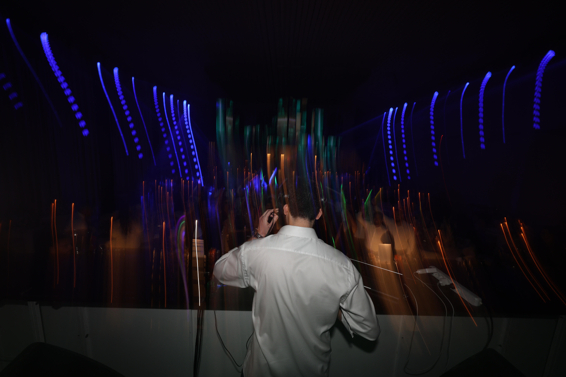 Waxel performing at a festival